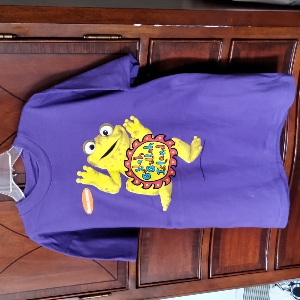 NWOT Vintage Nickelodeon 1998 Gullah Gullah Island T-shirts Preteen M 10-12